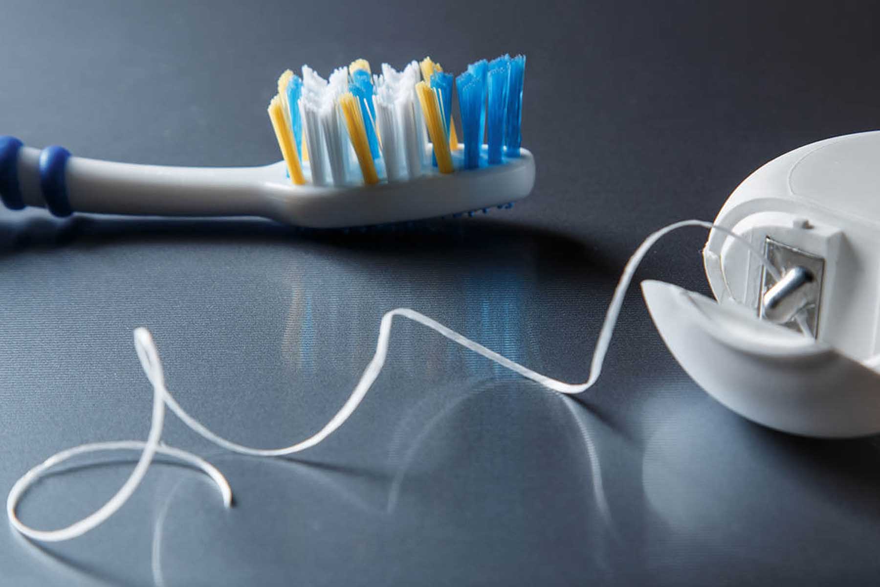 Brushing and Flossing Regularly